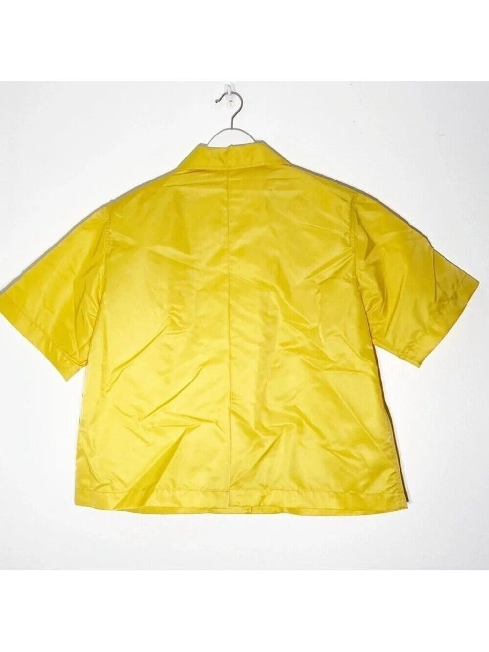 New Remain Birger Christensen Storm Shirt Jacket Yellow Size 8 - Picture 5 of 9